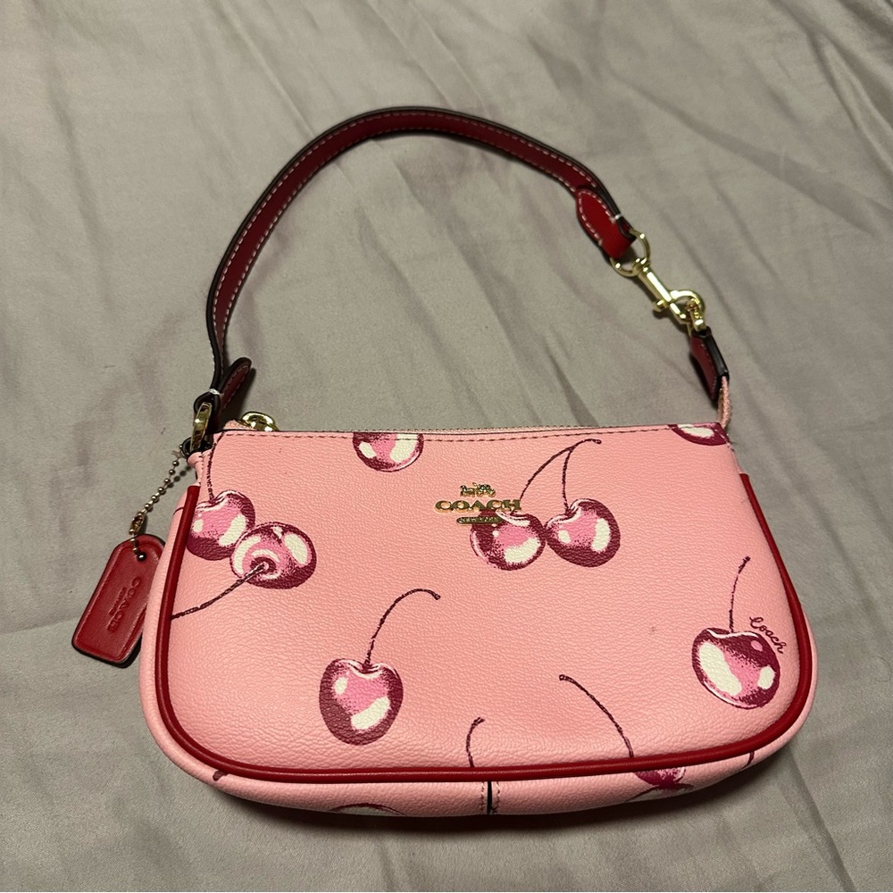 Coach Pink Cherry Nolita Bag - Picture 2 of 12